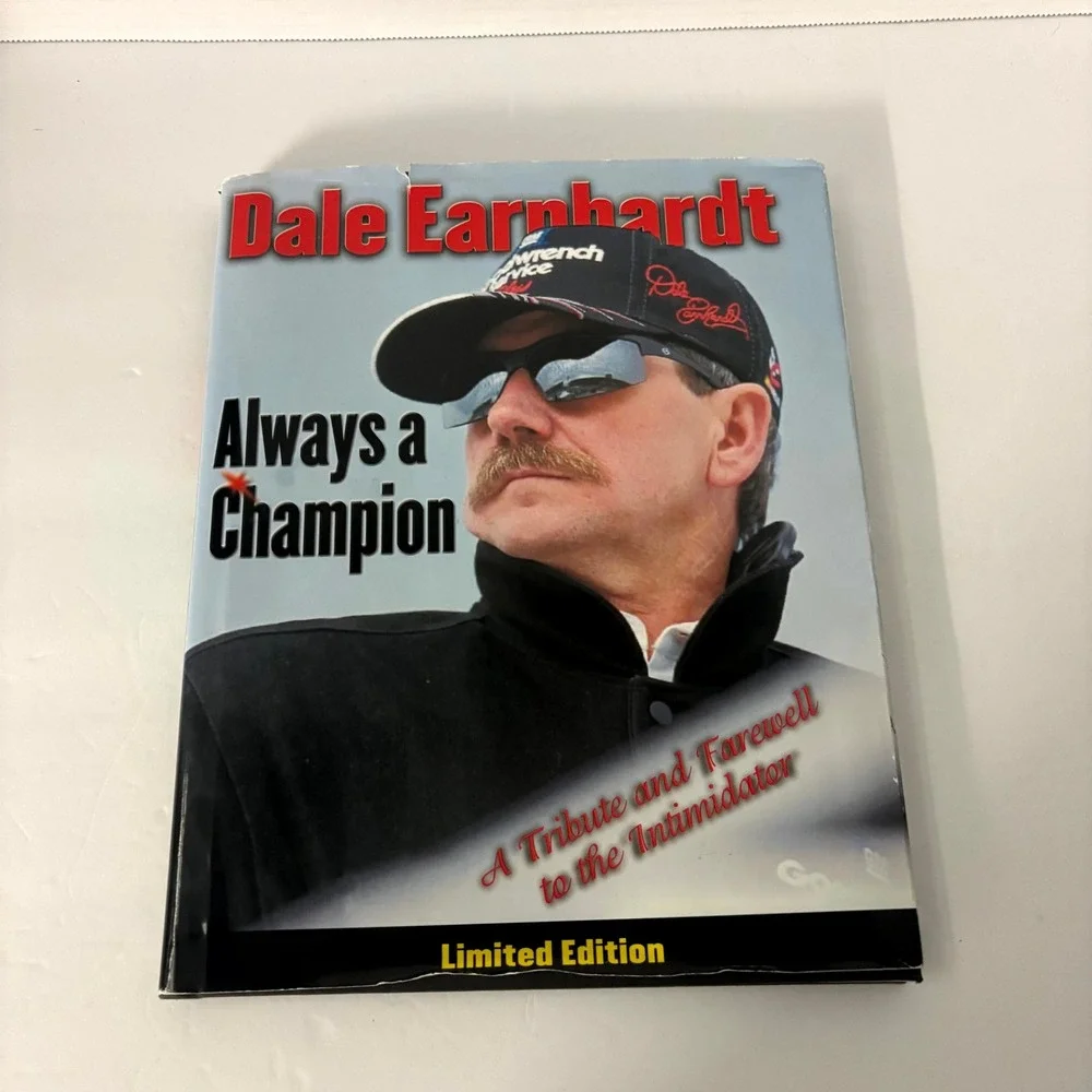 Dale Earnhardt Always a Champion Limited Edition Tribute Book NASCAR 01 Triumph